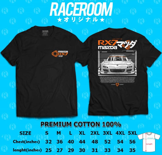 RX7 MAZDA t-shirt